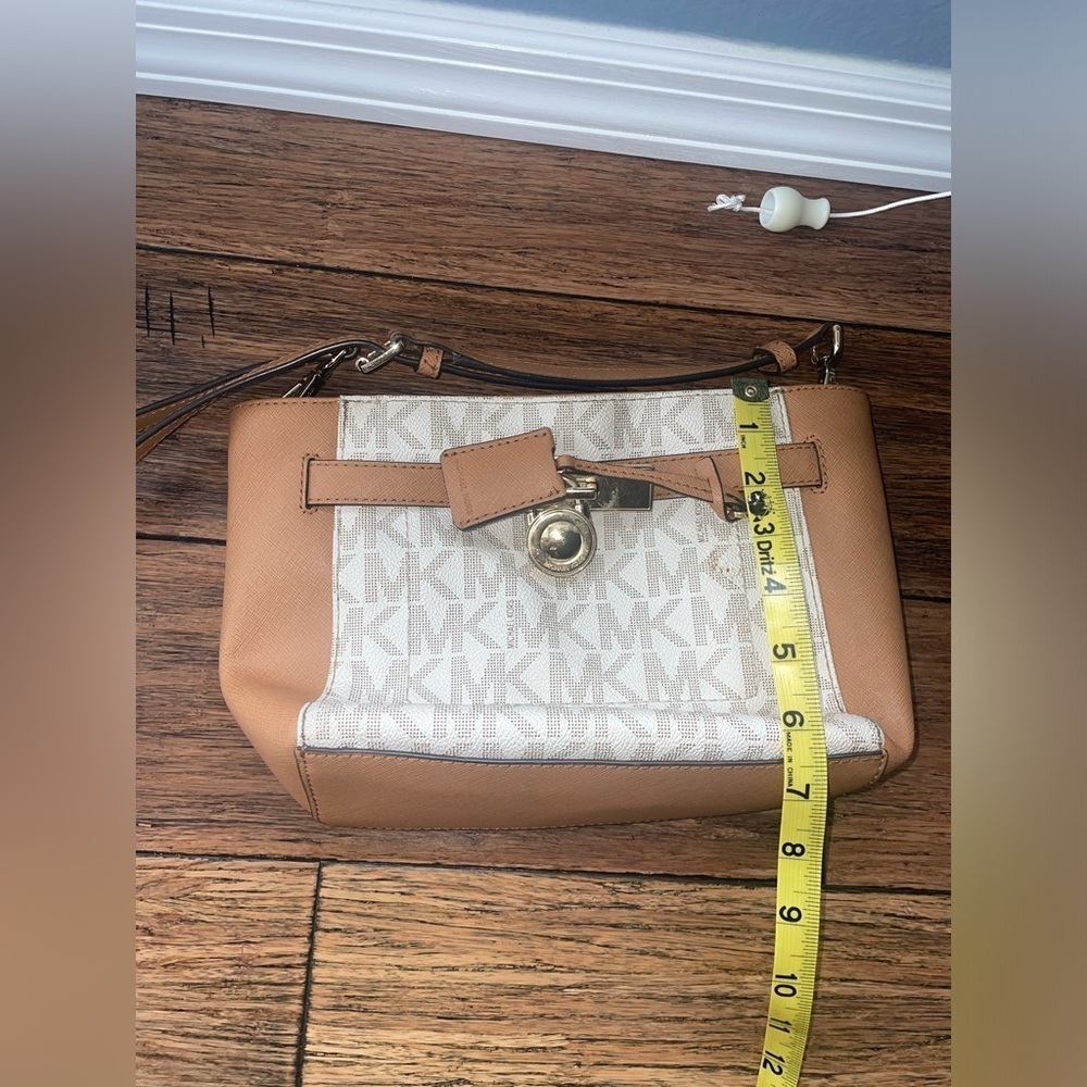 Michael Kors crossbody bag Hamilton lock bag monogram bag mk purse travel bag - Picture 15 of 17